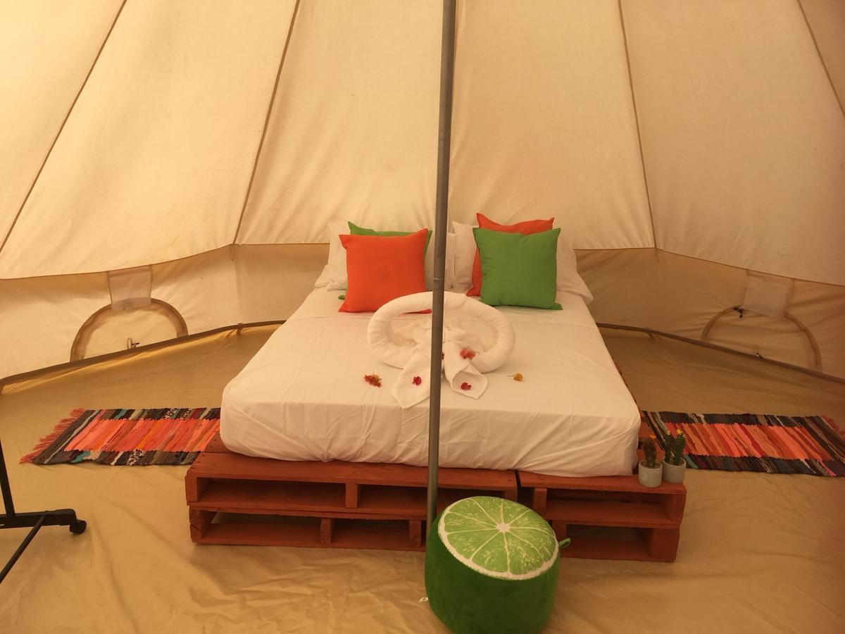 ホテル Glamping Due Amici パロミノ エクステリア 写真